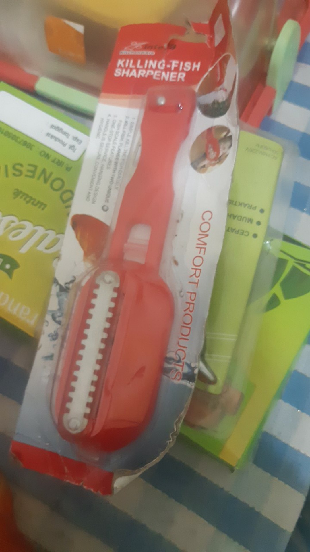 Alat Pembersih Sisik Ikan Murah Gen 2 Bisa Untuk Pisau Pengupas Sisik Ikan