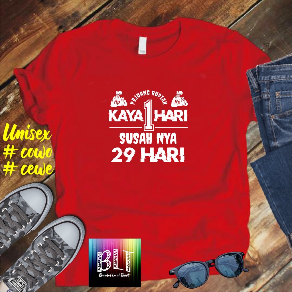 Cod Gratis Ongkir Kaos KAYA 1 HARI /KAOS EKSPRESI distro KAOS BANDUNG MURAH KAOS DISTRO MURAH HIT MURAH NAMPOL GRATIS ONGKIR PROMO MURAH KAOS PAKAIAN PRIA TERLARIS/KAOS HITS/KAOS BANDUNG/KAOS MURAH/KAOS PAKAIAN PRIA PAKAIAN WANIT