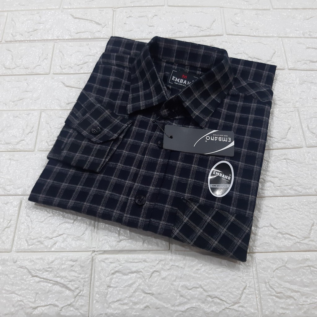 TURUN HARGA!!! Kemeja Flanel Keren Lengan Panjang - Kemeja Pria Keren - Kemeja Jokowi - Kemeja Murah