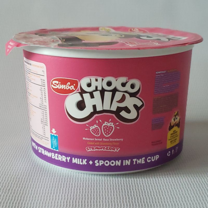 Simba Choco Chips rasa strawberry