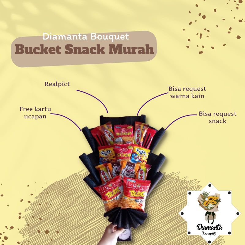 

Bucket / bouquet termurah