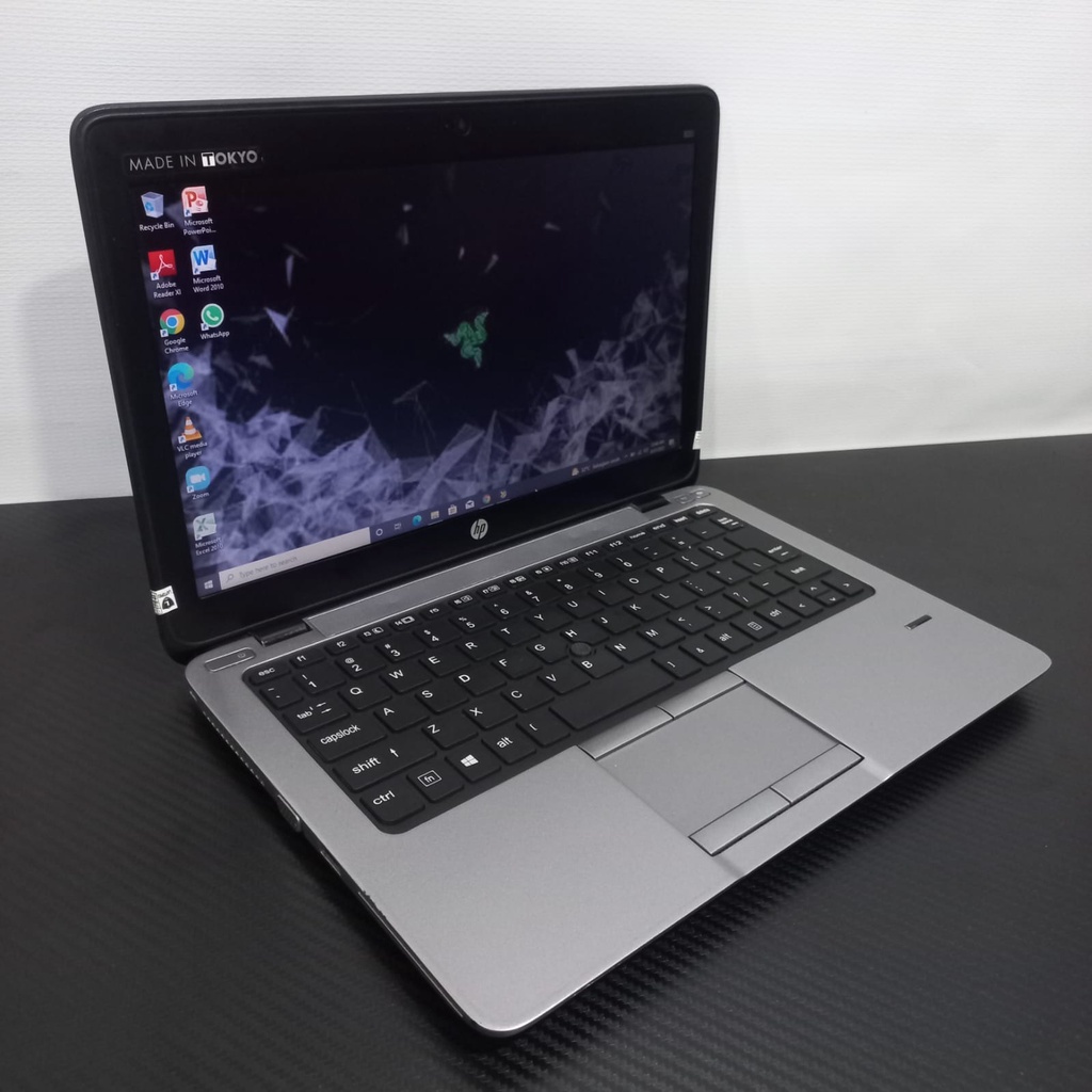 Laptop Hp 820 G1 Intel Core i5 Gen4 Ram 8GB SSD 128GB Win 10 - Siap pakai