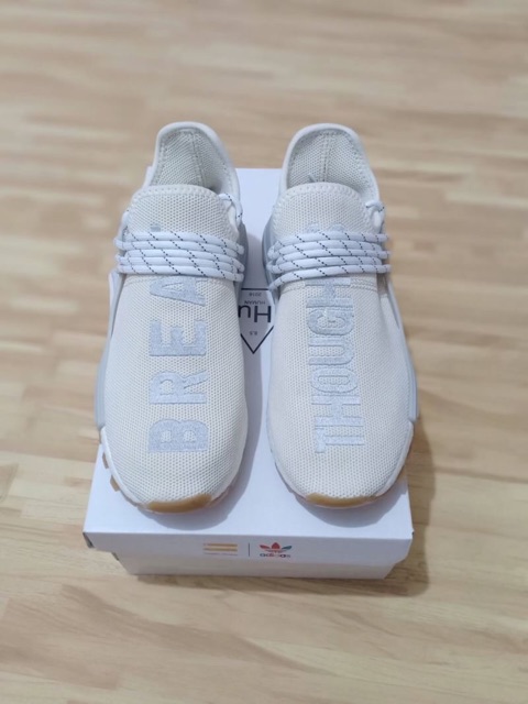 adidas nmd hu trail cream white