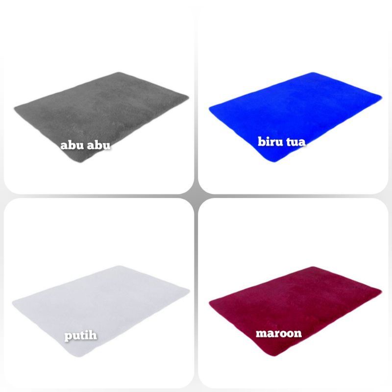 Karpet Bulu rasfur, jumbo ,panjang 200cm×lebar 160 cm Karpet rasfur