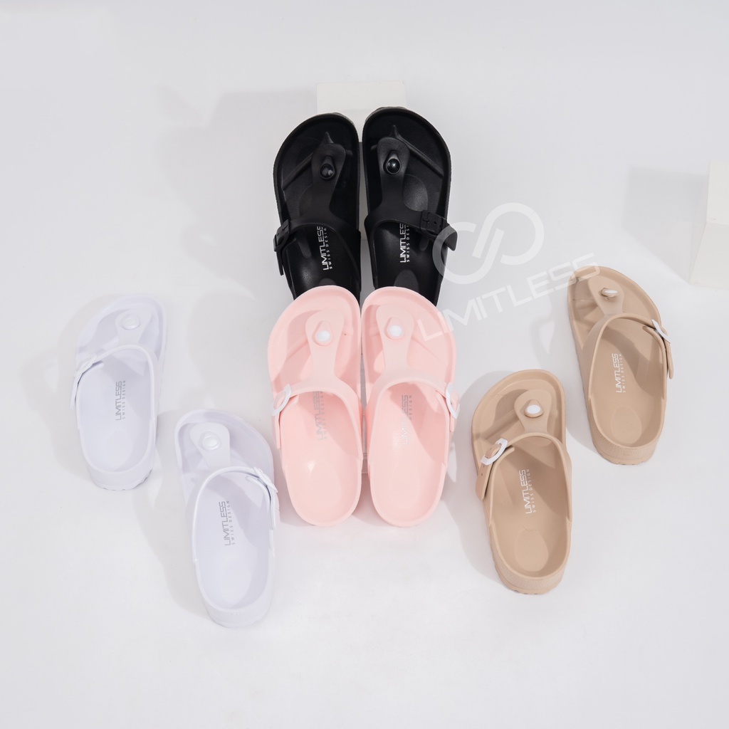 Sandal Jepit Sandal Wanita Jepit Anti Slip Sandal Cewek Terbaru Ringan Santai Sendal Cewe Polos Rumahan Kekinian