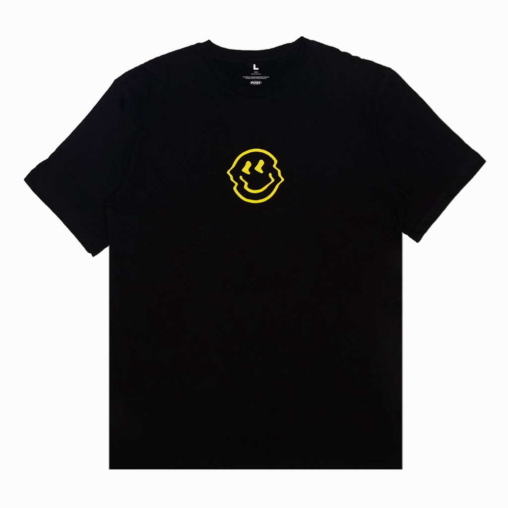 POST Smile Black Tshirt Unisex