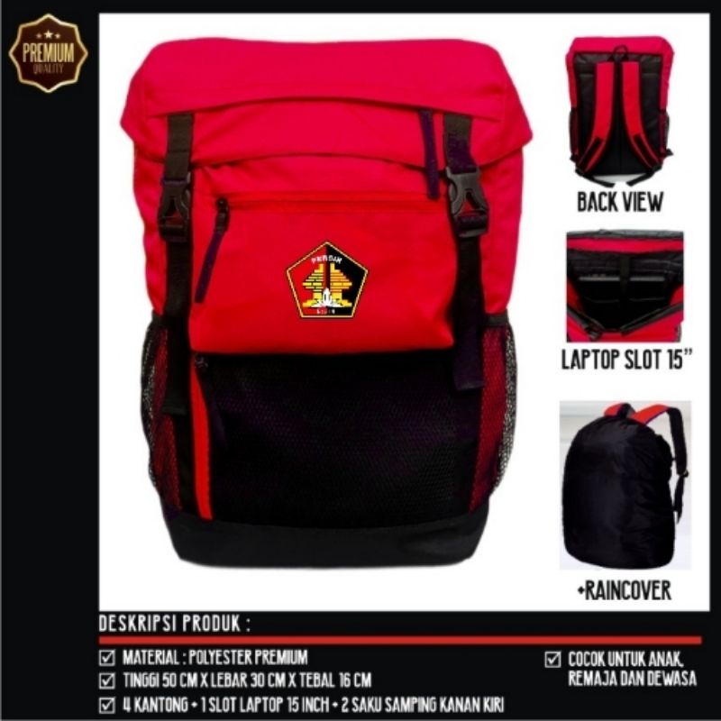 TAS RANSEL PERSIK KEDIRI