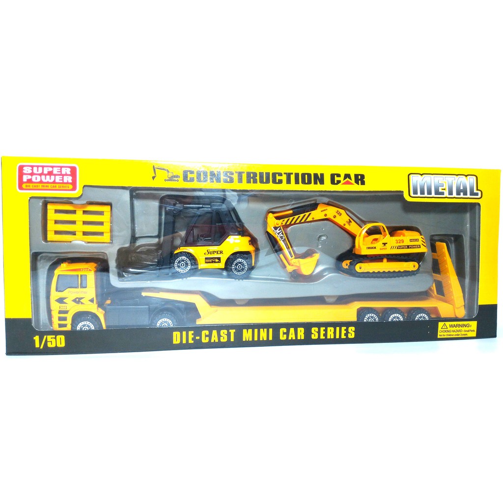 Mainan Edukasi Anak Laki-laki Mobil mobilan DIE CAST MINI CAR SERIES , CONSTRUCTION CAR F12-Kado anak cowok