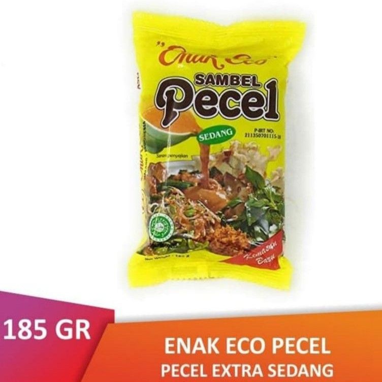 

BUMBU SAMBEL PECEL ENAK ECO 185 GRAM