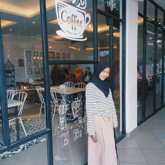 Rok wolfis - fashion muslim - bawahan muslim wanita