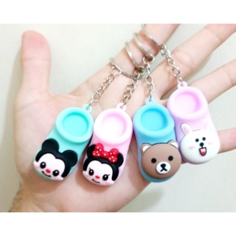 Gantungan Kunci Key Chain Ganci GK Sepatu Lucu