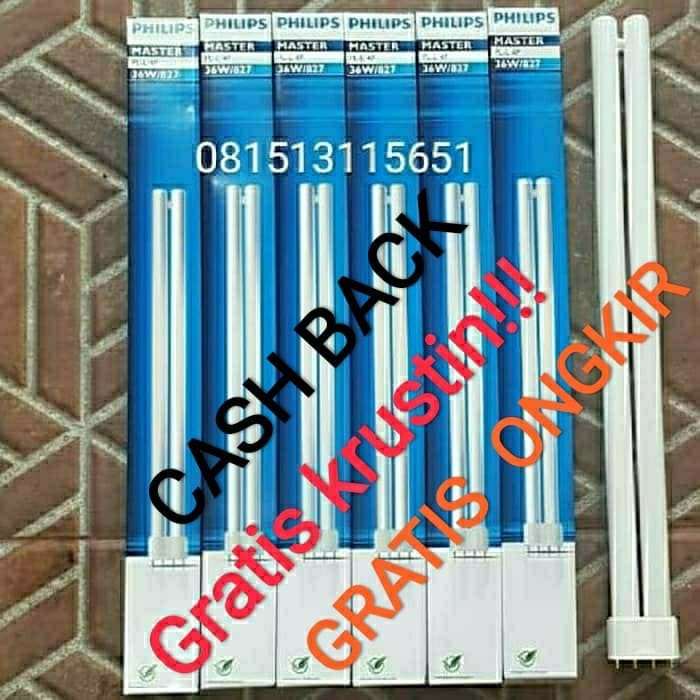 SPECIAL    Lampu PLL 36 watt Philips 827 (kuning)