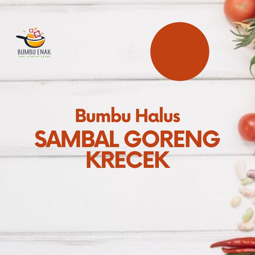 

Bumbu Halus Sambal Goreng Krecek, Menu Pendamping Gudeg
