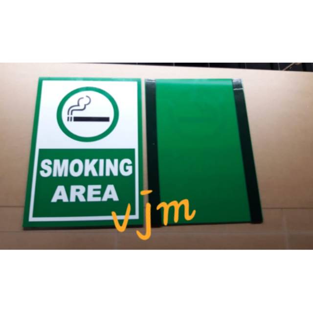 

Acrylic Papan (SMOKING AREA)