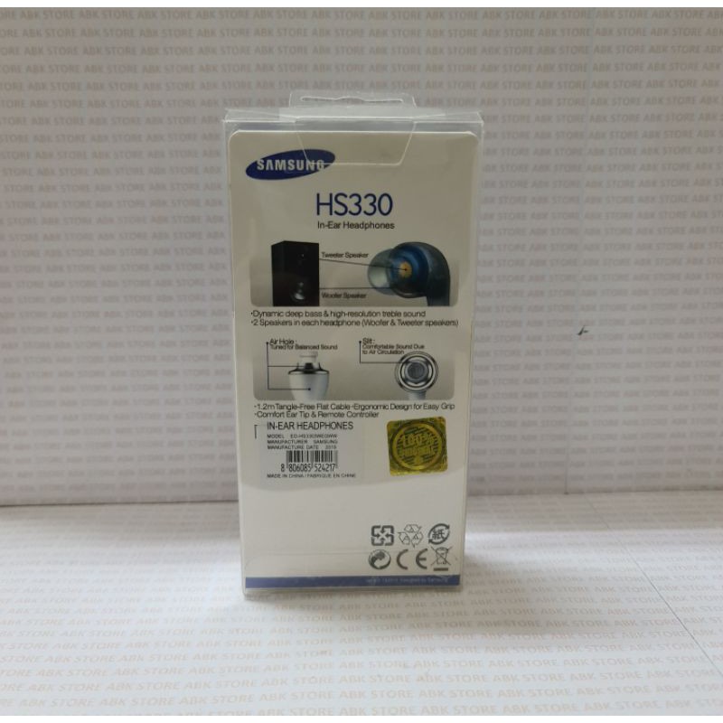 Headset Handsfree Earphone Samsung A70 A50 A50s A30 A30s A71 A51 A31 HS330 Original 100%