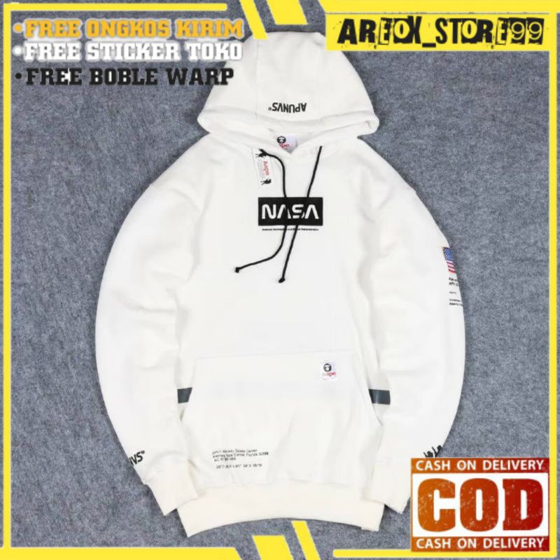 Jaket Hoodie Nasa Pria Dan Wanita Import Casual Pria Style Korea