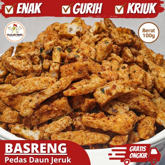 

Basreng Pedas Daun Jeruk Kriuk - 100 Gram