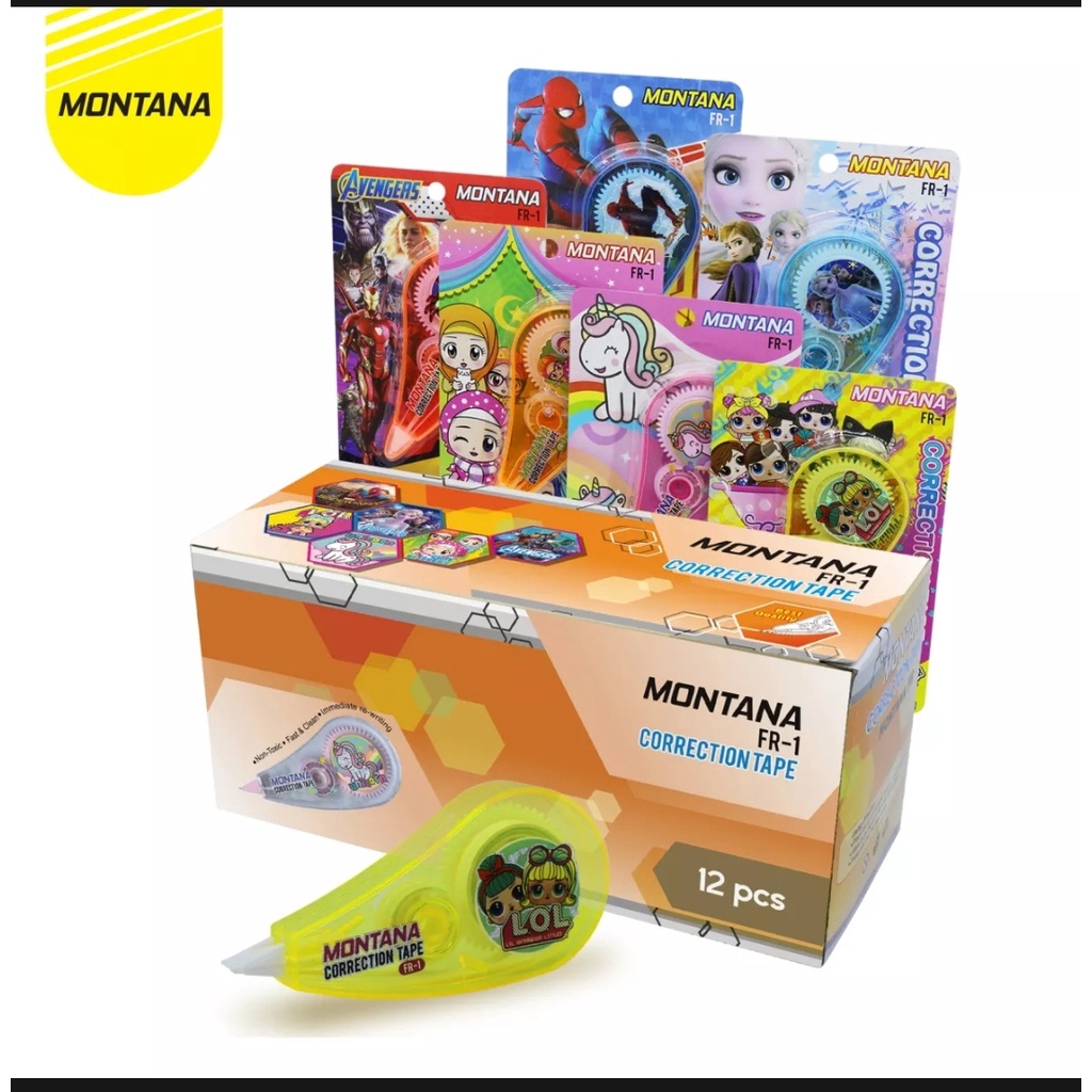 

TipEx Kertas Fancy 12 meter, Correction Tape