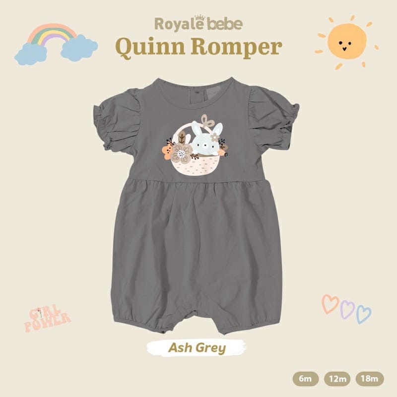 Royale Bebe Quinn Romper RB-QR6-18M - Romper Anak