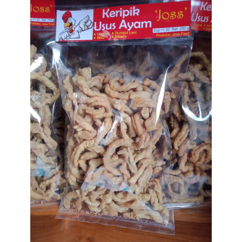 keripik usus ayam joss 100 g