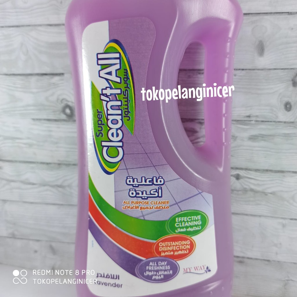 Super Clean’t All Disinfectant and Cleaner Pembersih Keramik Serbaguna, Pembunuh Kuman