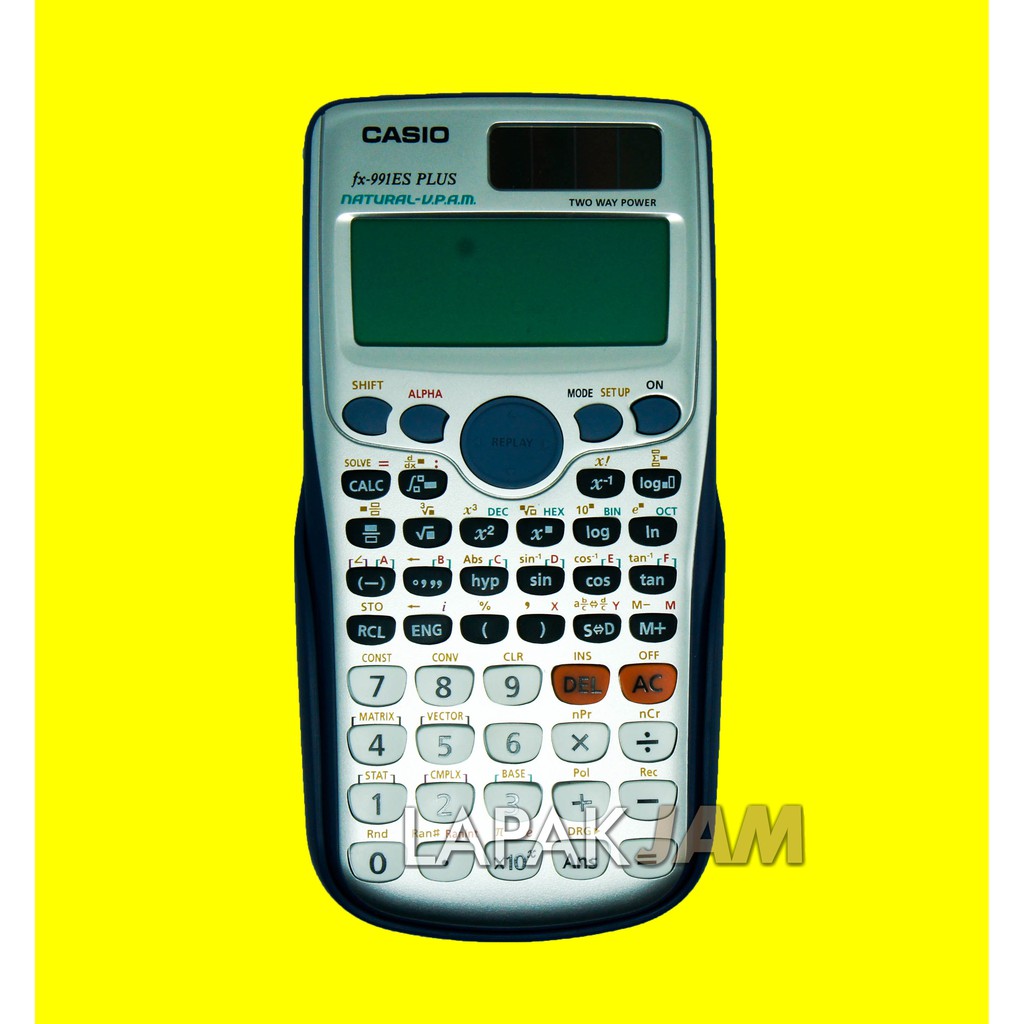 

Kalkulator Casio FX991MS With 417Functions EasyMenu Dimensi 15.5x7.7cm