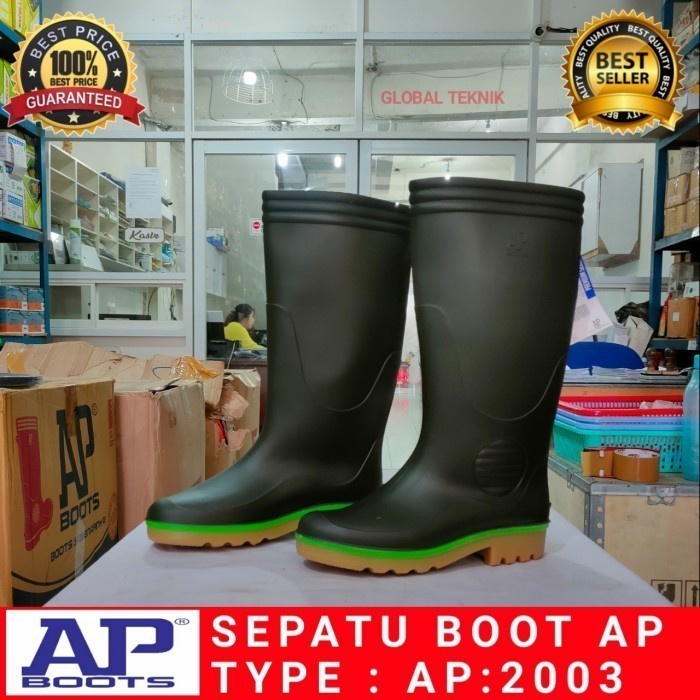 Sepatu AP boots karet, Sepatu Boot AP 2003 No 41