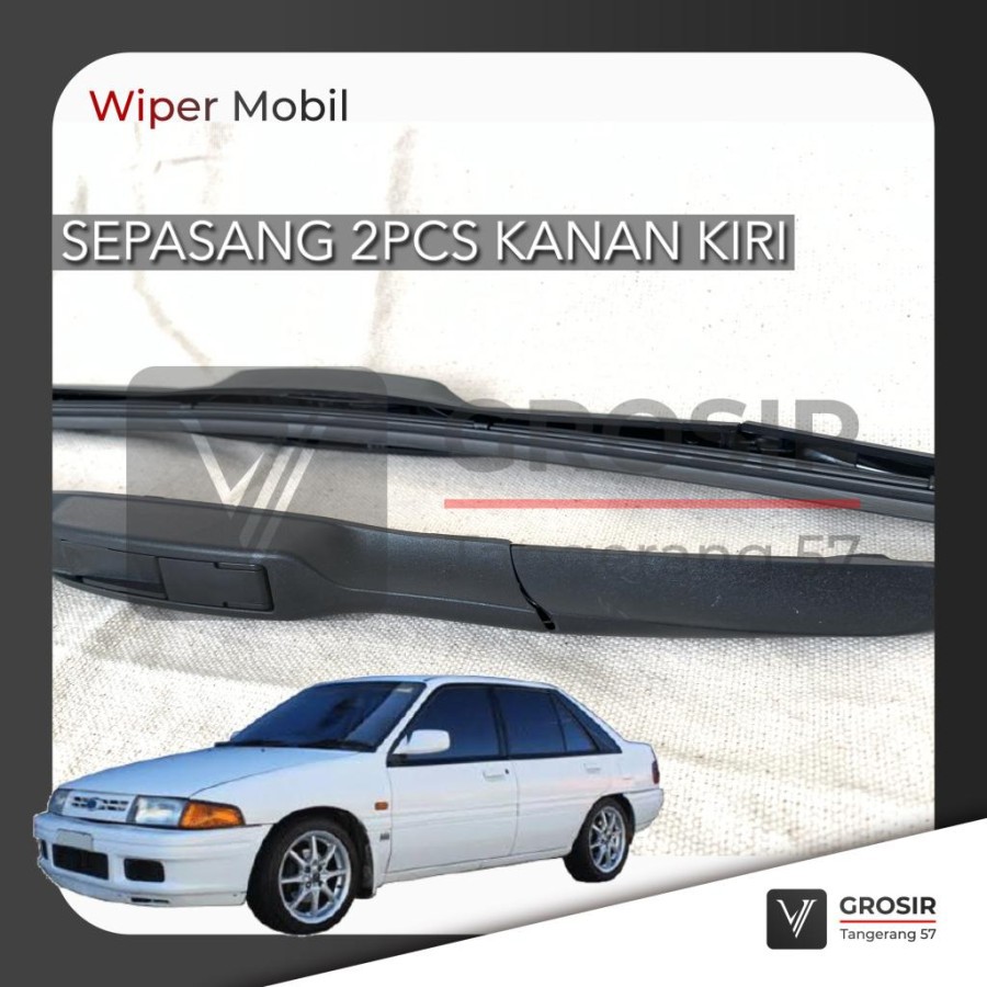 WIPER DEPAN FORD LASER HYBRID ECO / WIPER FORD LASER HYBRID 2 PCS