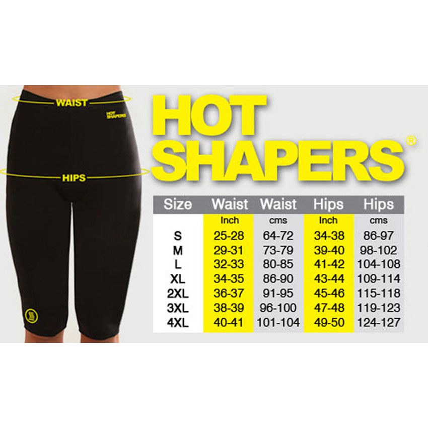 Hot Shapers Pants / Hot Shaper Celana Olahraga / Celana Pelangsing Perut Pembakar Lemak