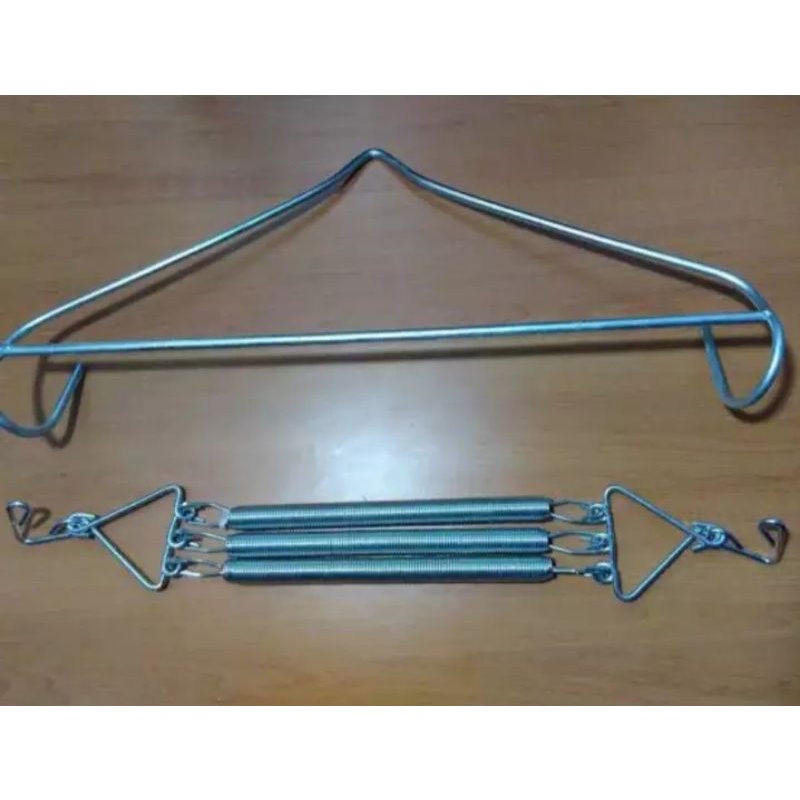 Besi hanger dan per ayunan bayi