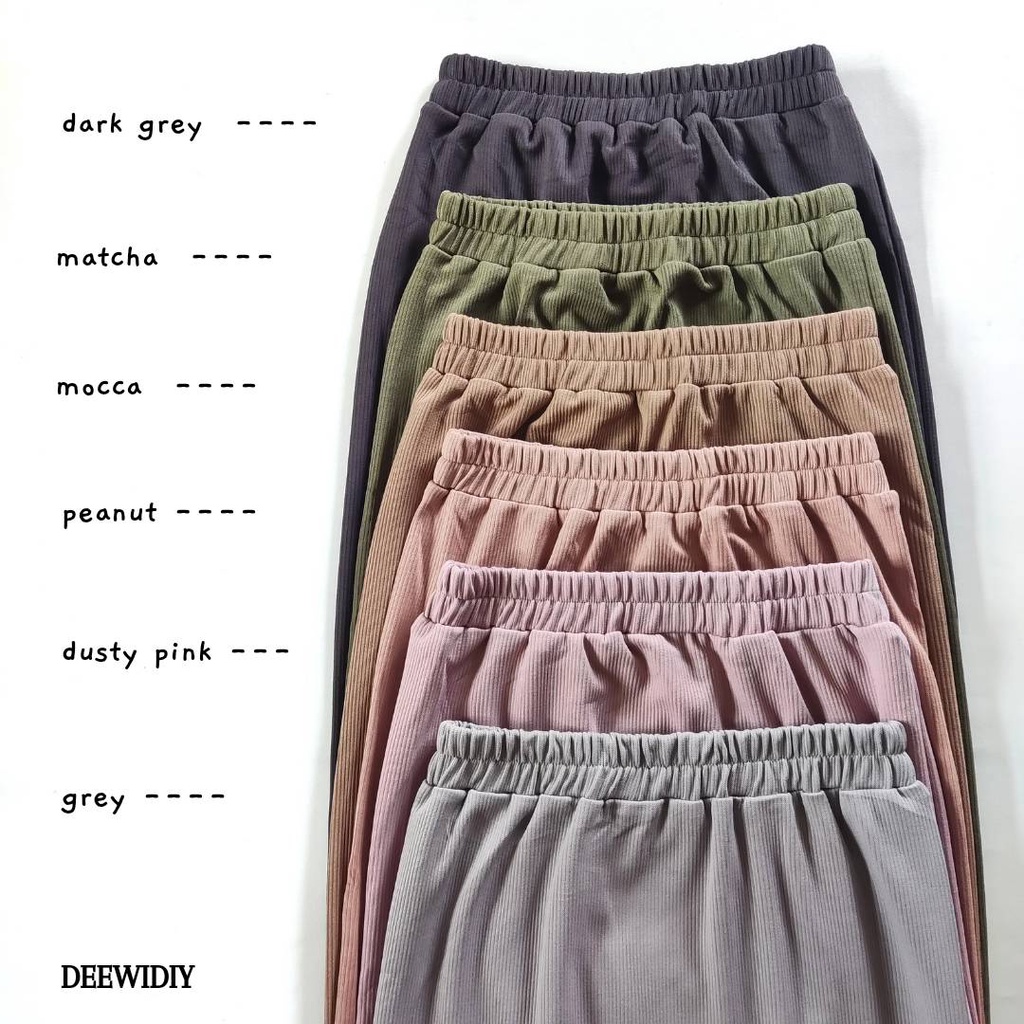 ROK SPAN KNIT PREMIUM / ROK SPAN RAJUT / ROK KERJA WANITA / FREYA SKIRT DEEWIDIY