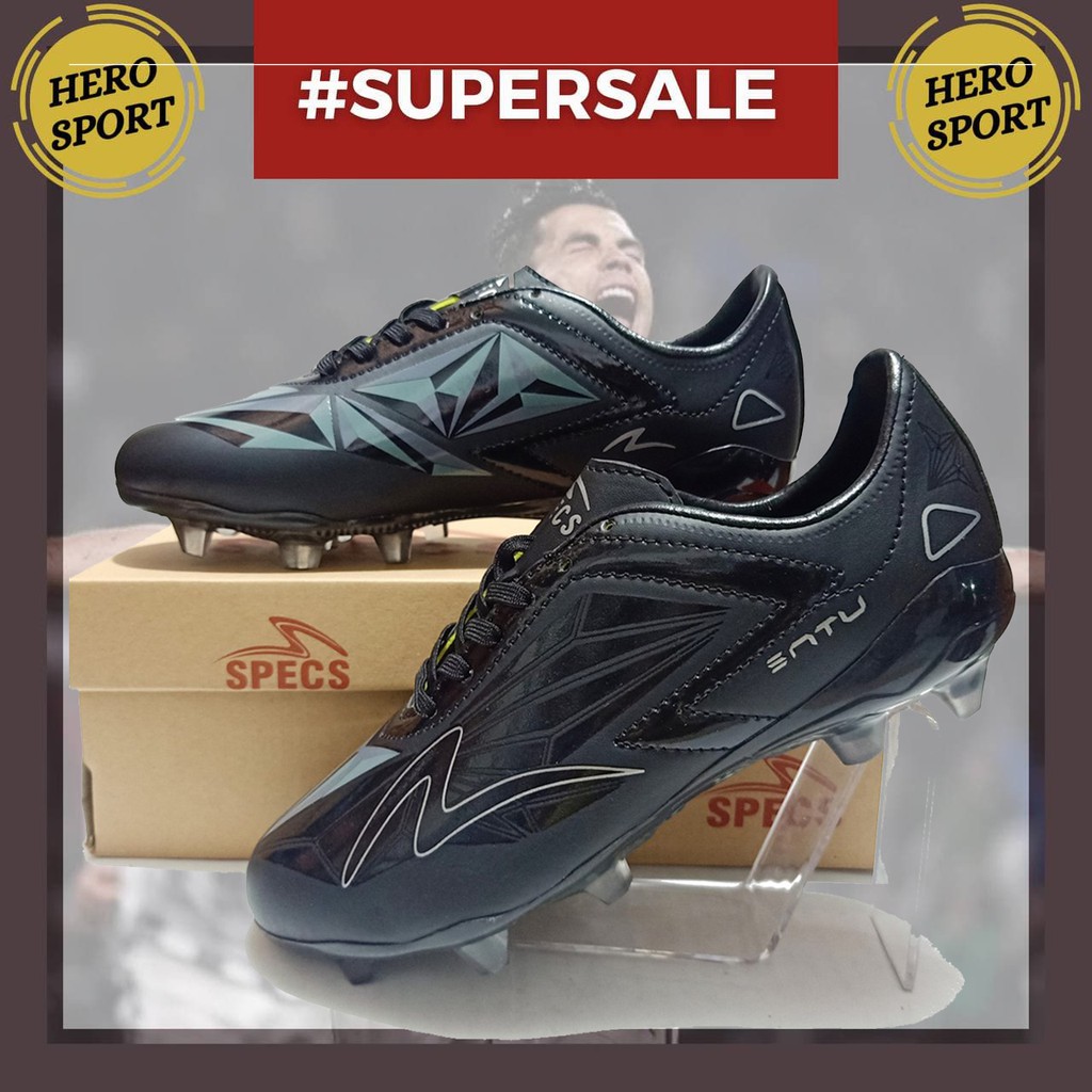Sepatu Bola Specs Accelerator Satu Pro in Elite White Gold Murah Kualitas Premium