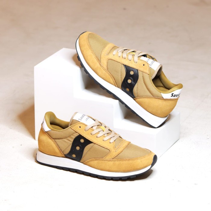 SEPATU PRIA SAUCONY JAZZ VINTAGE ORIGINAL BROWN BLACK