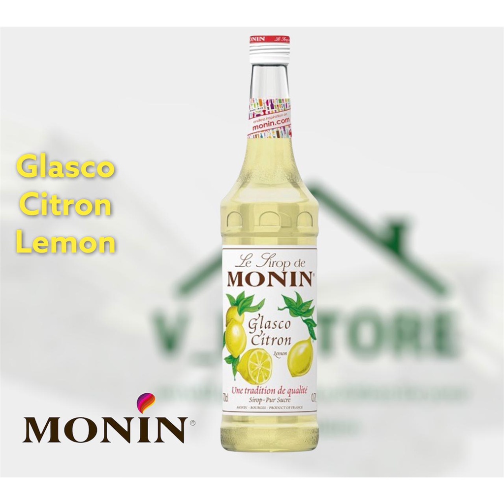 

Monin Syrup Glasco Citron Lemon