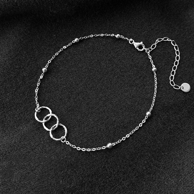 Gelang Kaki Bahan Sterling Silver 925 Untuk Wanita