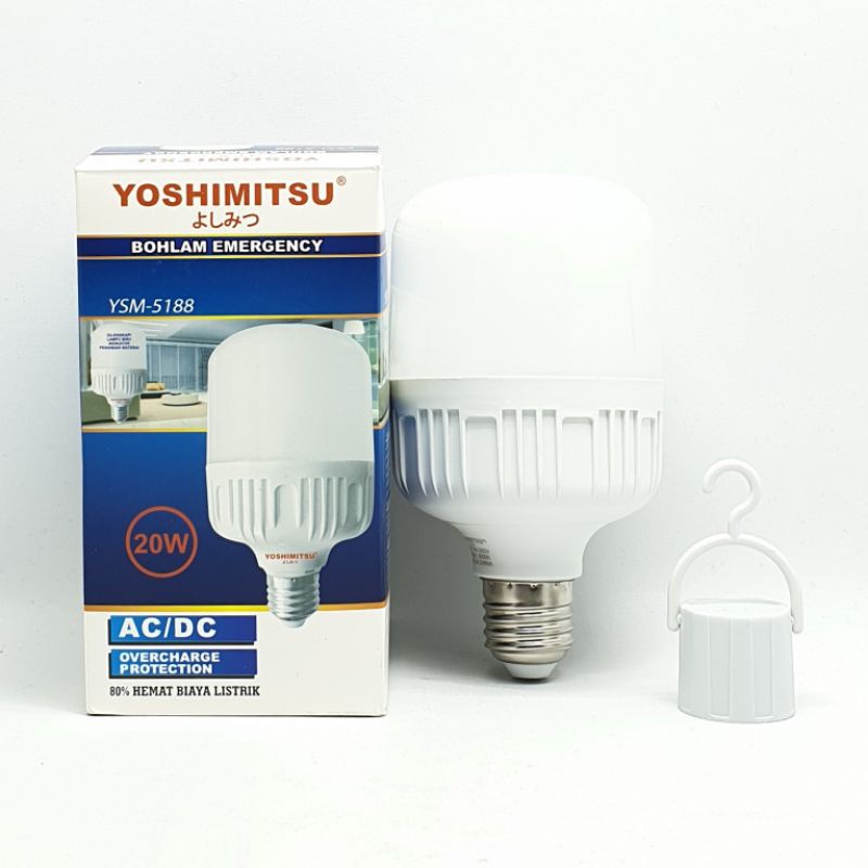 Lampu Led Bohlam Emergency 20W Yoshimitsu / Lampu Magic / Lampu Ajaib / Magic Lamp Led Bohlam Bulb