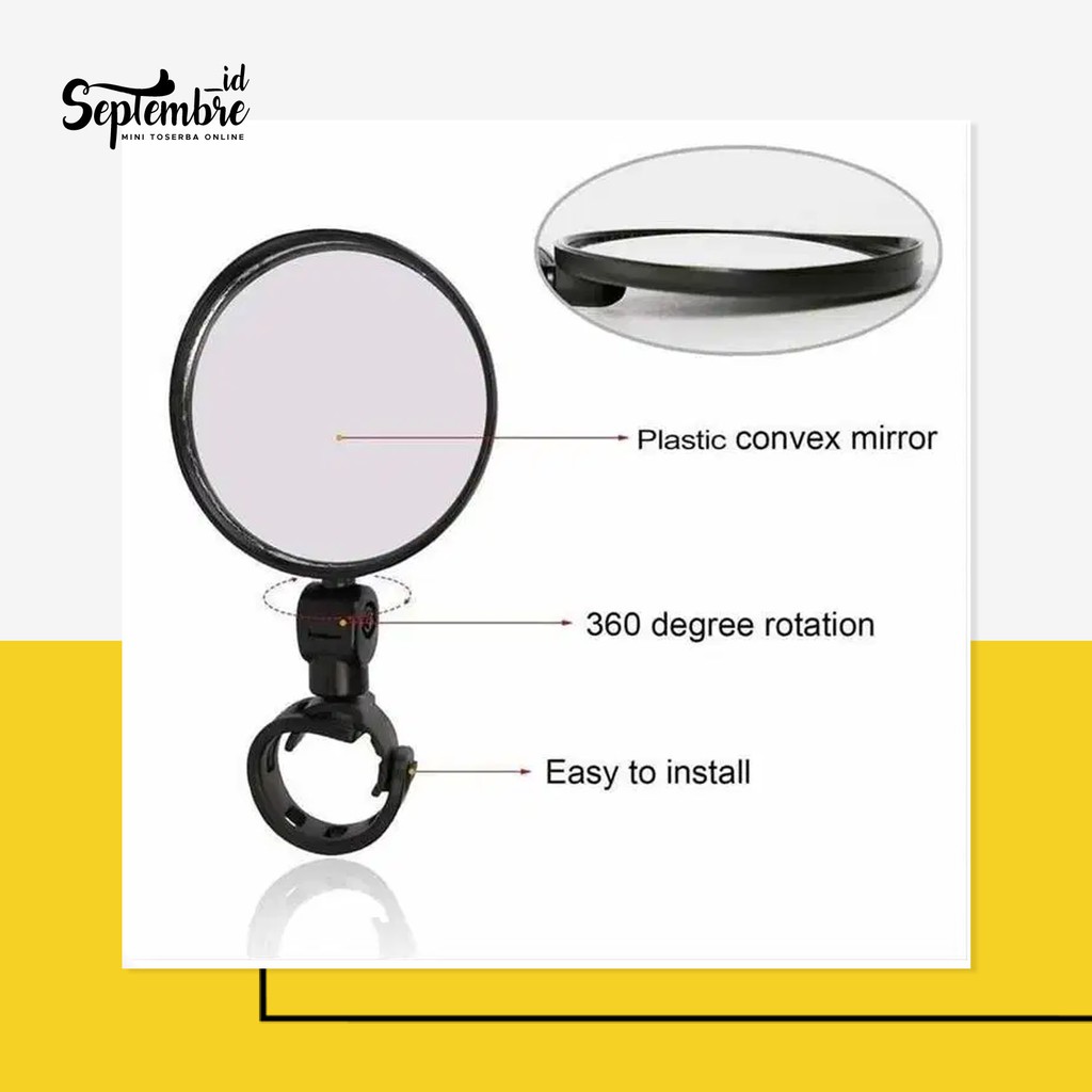 Spion Sepeda Lipat Spion Sepeda Lipat Spion Sepeda Gunung Bulat