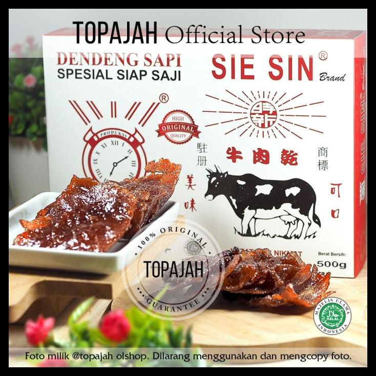 

DISKON TERBATAS !!! DENDENG SAPI MATANG 500GRSIE SIN HALAL TERLARIS