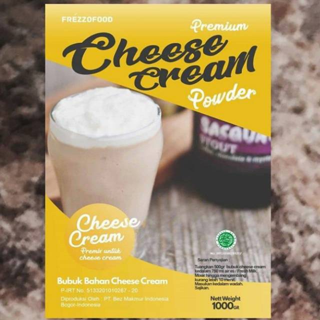 

Cheese cream topping