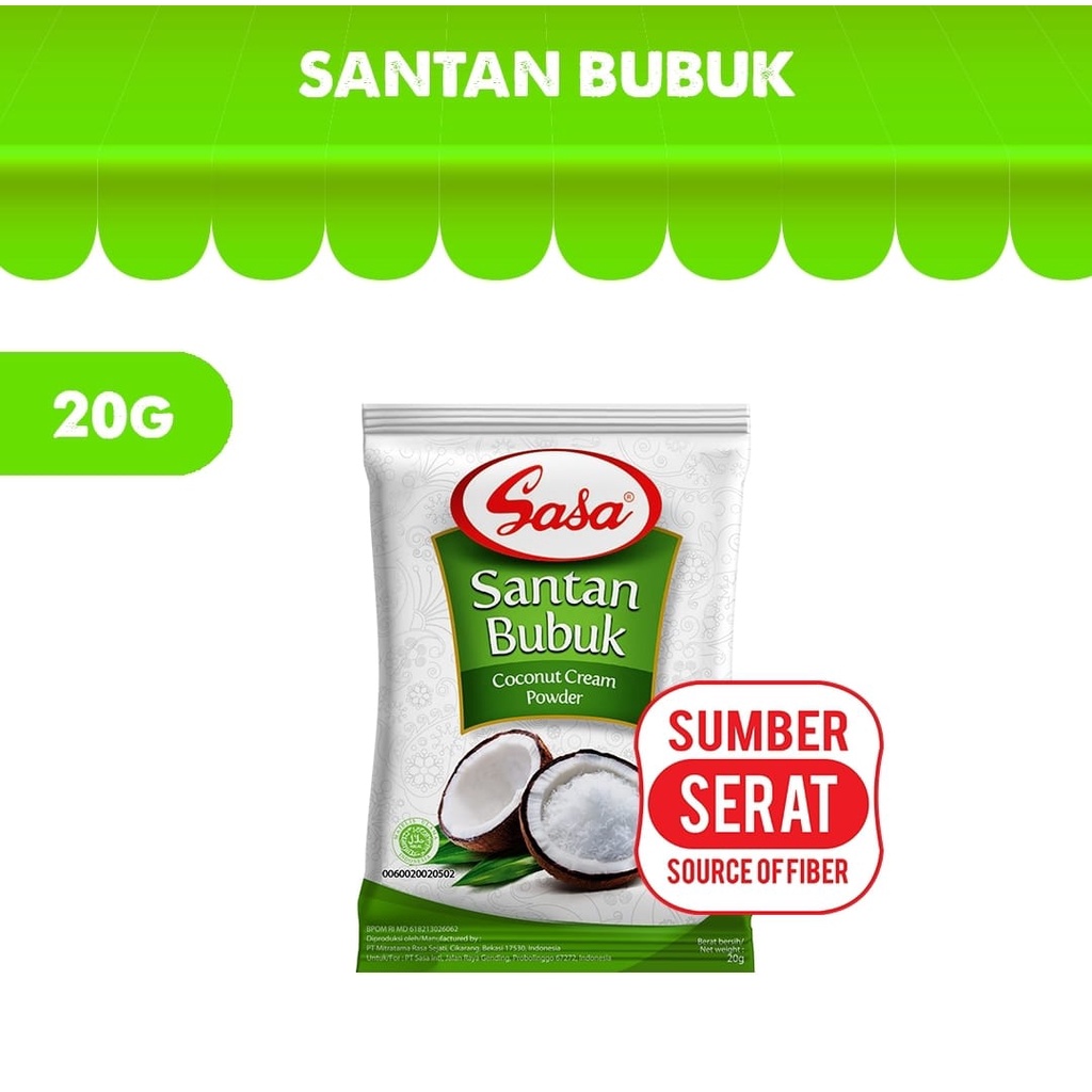 

SASA SANTAN BUBUK 20GR