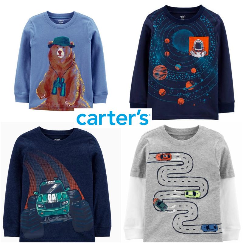 Carters Carter Original Kaos Anak Laki laki