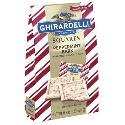 

Ghirardelli Squares Chocolate Peppermint / Coklat impor