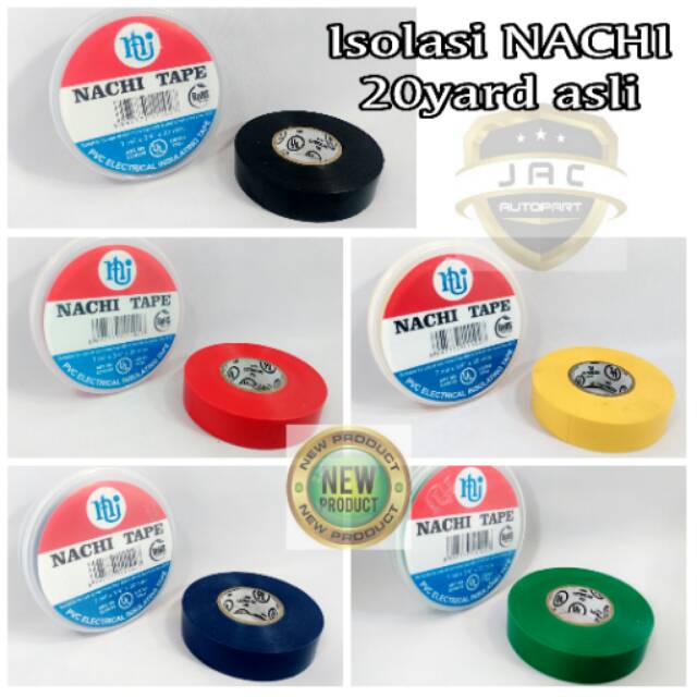 

ISOLASI LISTRIK NACHI 20YARD WARNA