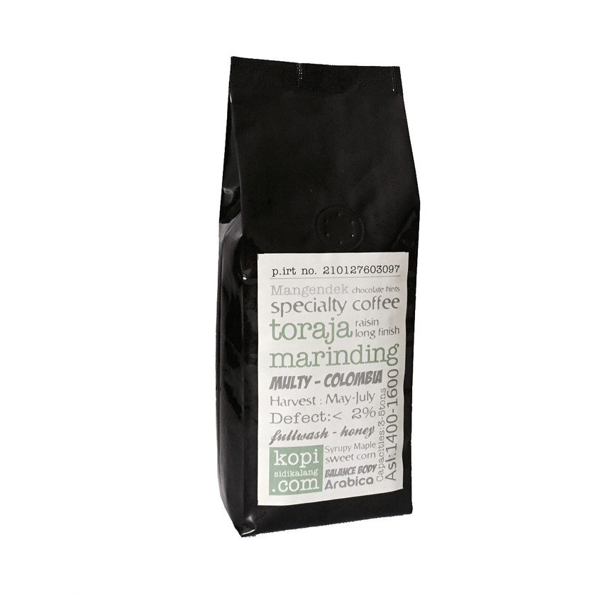 

Kopi Arabica Toraja Marinding 250 gr