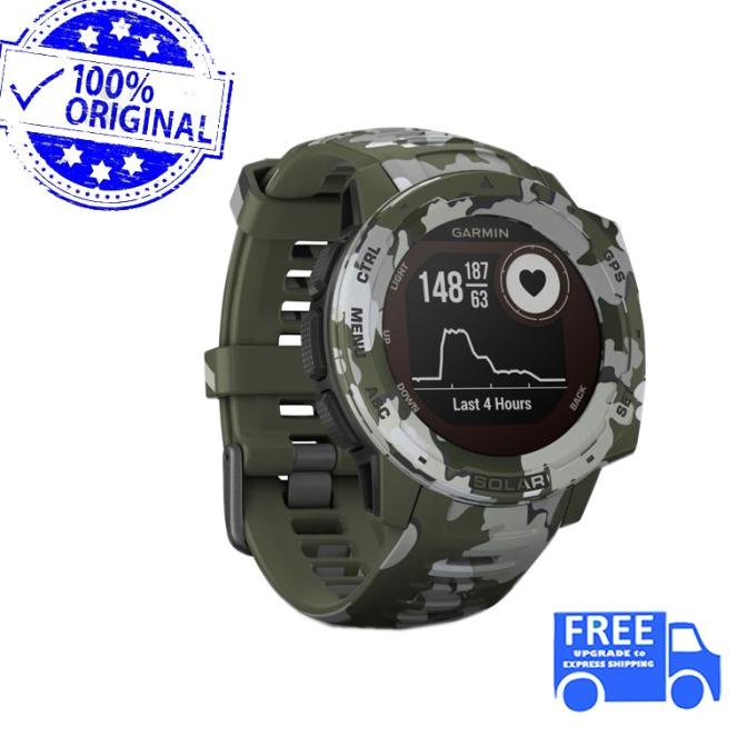 Garmin Instinct Solar Camo Lichen