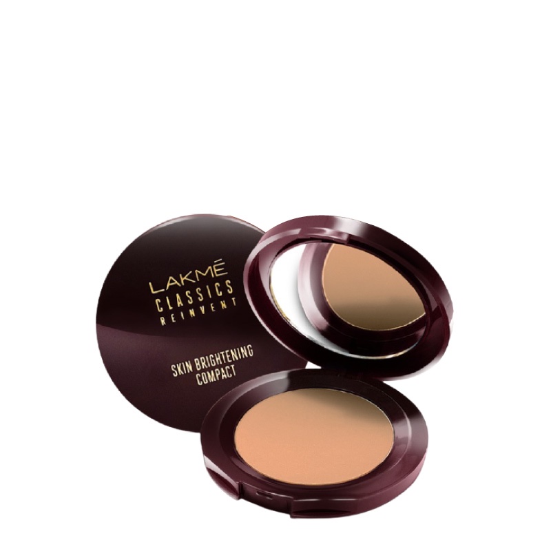 Lakme Make Up Bedak Skin Brightening Compact Powder Medium Classic Bedak Padat