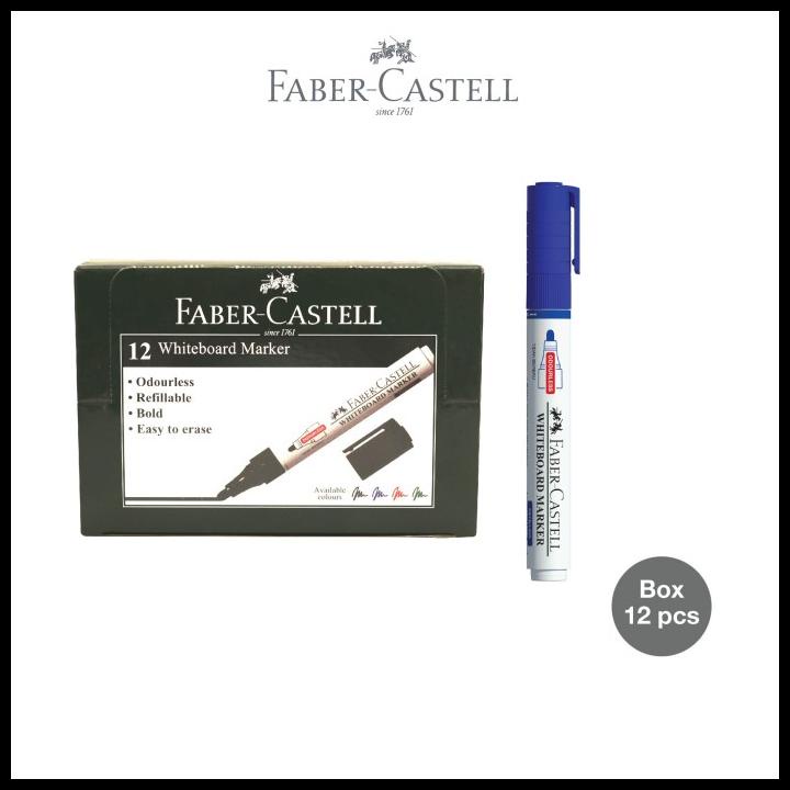 

Caramel | Whiteboard Marker Pen Eco Blue Ink 1 Box Isi 12 Pcs