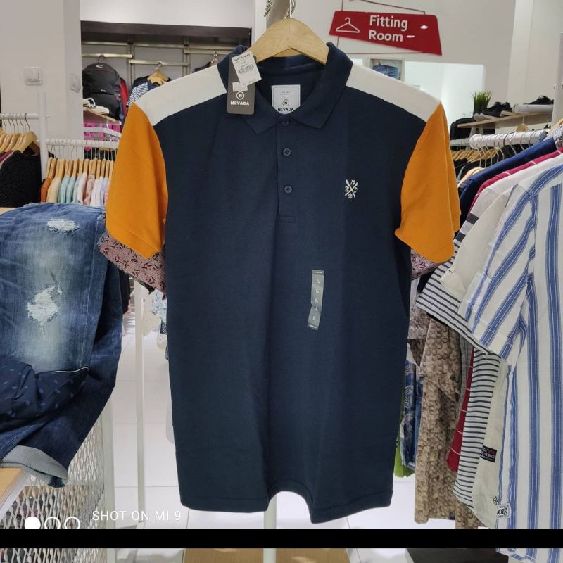 Kaos Kerah NEVADA Original