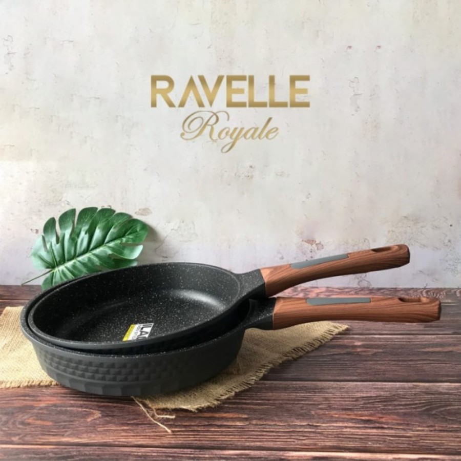 Wajan Fry Pan Penggorengan RAVELLE Royale Diameter 26 cm