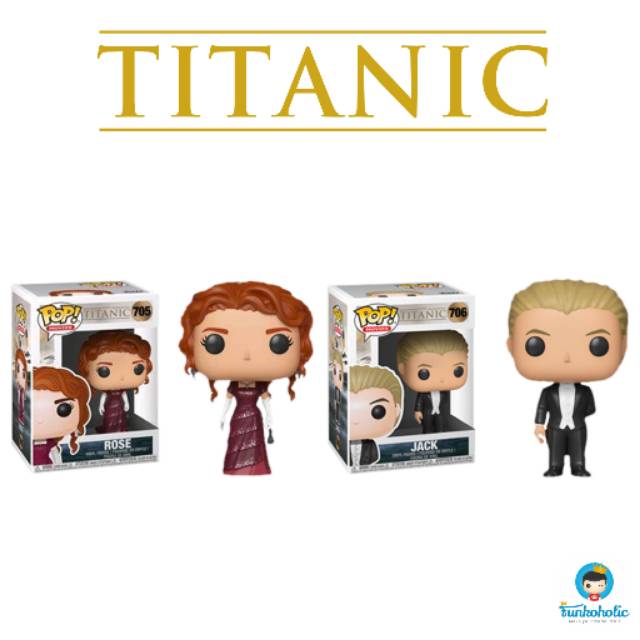 Funko POP! Movies Set Promotion Titanic - Rose DeWitt Bukater & Jack Dawson